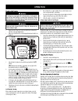 Preview for 14 page of Craftsman 247.20411 SERIES Operator'S Manual