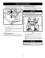 Preview for 23 page of Craftsman 247.20411 SERIES Operator'S Manual