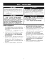 Preview for 3 page of Craftsman 247.24019.1 Operator'S Manual