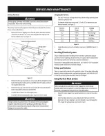 Preview for 27 page of Craftsman 247.250610 Operator'S Manual