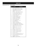 Preview for 49 page of Craftsman 247.250610 Operator'S Manual