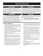 Preview for 3 page of Craftsman 247.28672 Operator'S Manual