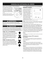 Preview for 74 page of Craftsman 247.28672 Operator'S Manual