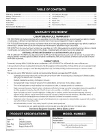 Preview for 2 page of Craftsman 247.288811 Operator'S Manual