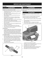 Preview for 20 page of Craftsman 247.288811 Operator'S Manual