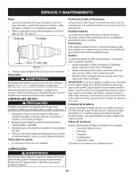 Preview for 78 page of Craftsman 247.288811 Operator'S Manual