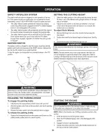 Preview for 15 page of Craftsman 247.28884 Operator'S Manual