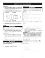 Preview for 21 page of Craftsman 247.28884 Operator'S Manual