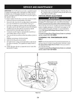 Preview for 26 page of Craftsman 247.28884 Operator'S Manual