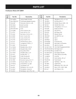 Preview for 43 page of Craftsman 247.28884 Operator'S Manual