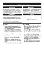 Preview for 3 page of Craftsman 247.29922 Operator'S Manual