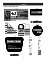 Preview for 40 page of Craftsman 247.29930 Operator'S Manual