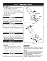 Preview for 18 page of Craftsman 247.38510 Operator'S Manual