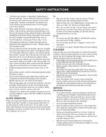 Preview for 4 page of Craftsman 247.38903 Operator'S Manual