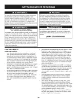 Preview for 34 page of Craftsman 247.38903 Operator'S Manual