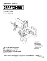 Craftsman 247.77661 Operator'S Manual preview