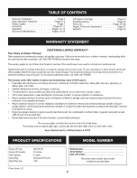 Preview for 2 page of Craftsman 247.88690 Operator'S Manual