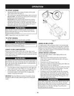 Preview for 15 page of Craftsman 247.88776 Operator's manual Owner'S Manual