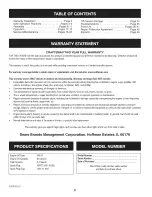 Preview for 2 page of Craftsman 247.88787 Operator'S Manual