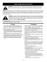 Preview for 4 page of Craftsman 247.88790 Operator'S Manual