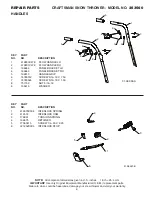 Preview for 9 page of Craftsman 253560 Repair Parts Manual