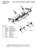 Preview for 11 page of Craftsman 253560 Repair Parts Manual