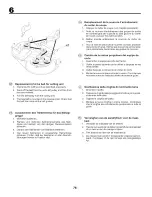 Preview for 76 page of Craftsman 25418 Instruction Manual