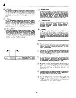 Preview for 34 page of Craftsman 25O43 Instruction Manual