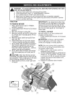 Preview for 21 page of Craftsman 28724 Operator'S Manual