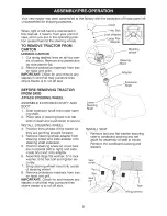 Preview for 8 page of Craftsman 28813 - 46 in. Lawn Tractor Operation Manual