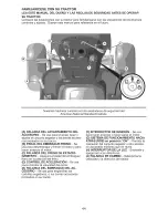 Preview for 44 page of Craftsman 28813 - 46 in. Lawn Tractor Operation Manual