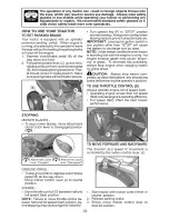 Preview for 13 page of Craftsman 28910 - Lt 2000 20 HP 42" Lawn Tractor Operation Manual