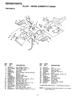 Preview for 7 page of Craftsman 293000 Repair Parts Manual