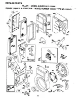 Preview for 13 page of Craftsman 293000 Repair Parts Manual