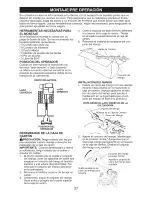 Preview for 27 page of Craftsman 29918 - 17 in. Dual Rear Tine Tiller-CA Model Owner'S Manual