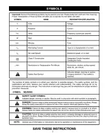 Preview for 5 page of Craftsman 315.101100 Operator'S Manual