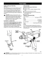 Preview for 6 page of Craftsman 315.101100 Operator'S Manual