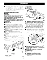 Preview for 8 page of Craftsman 315.101100 Operator'S Manual