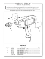 Preview for 13 page of Craftsman 315.101100 Operator'S Manual