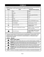 Preview for 5 page of Craftsman 315.10136 Operator'S Manual