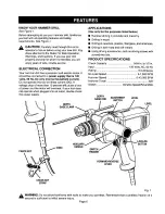 Preview for 6 page of Craftsman 315.10136 Operator'S Manual