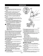 Preview for 11 page of Craftsman 315.10136 Operator'S Manual