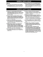 Preview for 4 page of Craftsman 315.101532 Operator'S Manual