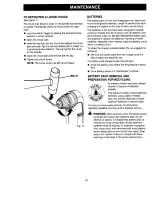 Preview for 16 page of Craftsman 315.101532 Operator'S Manual