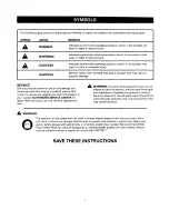 Preview for 7 page of Craftsman 315.101541 Operator'S Manual