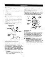 Preview for 12 page of Craftsman 315.101541 Operator'S Manual