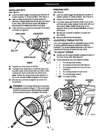 Preview for 10 page of Craftsman 315.11078 Owner'S Manual