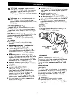 Preview for 7 page of Craftsman 315.111630 Owner'S Manual