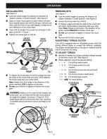 Preview for 12 page of Craftsman 315.113320 Operator'S Manual