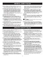 Preview for 4 page of Craftsman 315.115430 Operator'S Manual
